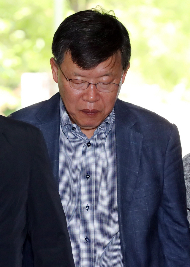 ‘노조와해 의혹’ 활동에 관여한 혐의를 받는 박상범 삼성전자서비스 전 대표./연합뉴스