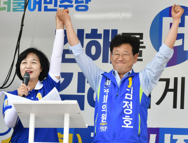 [출구조사-김해 김해을] 1위 김정호 68.5 %