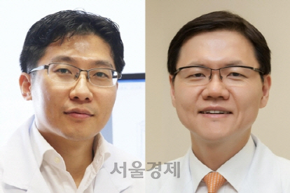 서울아산병원 박윤용(왼쪽)·명승재 교수