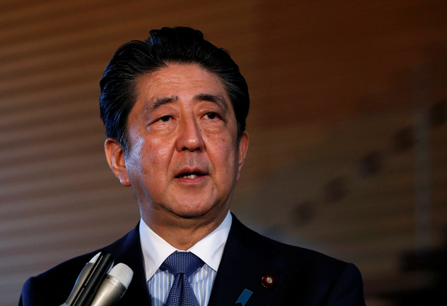 아베 신조 일본 총리 /로이터연합뉴스
