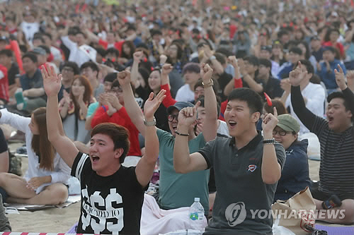 부산 월드컵 한국 대표팀 단체응원, 이번에는 '아시아드 주경기장'에서