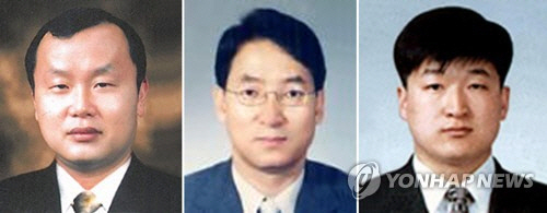 문재인 대통령은 15일 ‘드루킹 댓글조작 사건’을 수사할 특검보에 박상융(왼쪽부터)·김대호·최득신 변호사를 임명했다. (사진=연합뉴스)
