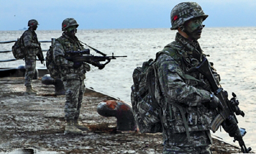 일본 NHK, 교도통신이 일본 정부가 18일로 예정된 우리 군의 독도 방어훈련에 대해 중단을 요구했다고 보도했다. /연합뉴스