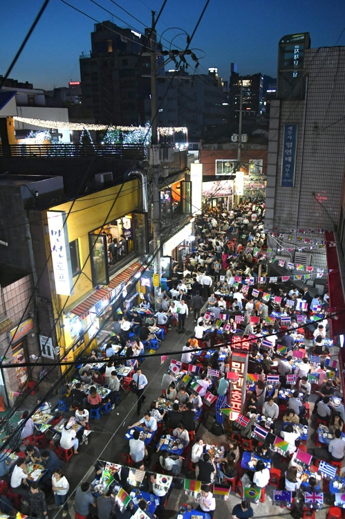 22~23일 서울 을지로 '노가리축제' 생맥주, 노가리 각각 1천원에 판매