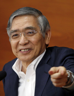 구로다 하루히코 일본은행(BOJ) 총재   /도쿄=로이터연합뉴스