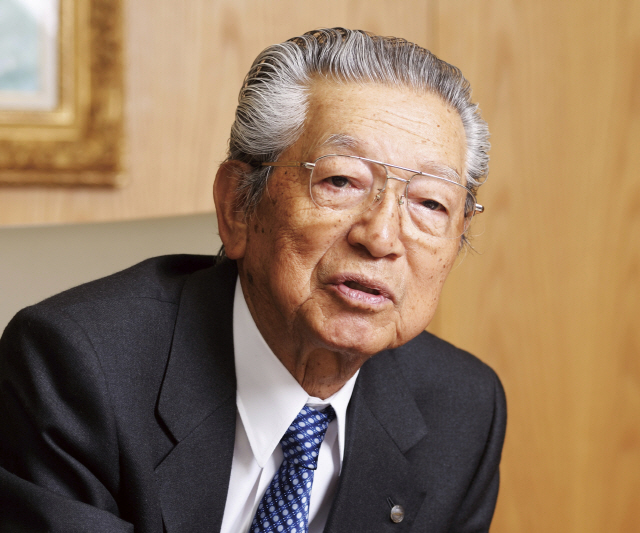 일본 카시오 공동 창업자이자 회장 카시오 카즈오. /AP연합뉴스