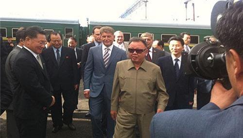 2011년 8월 당시 러시아 극동지역을 방문한 김정일 국방위원장의 모습/출처=리아노보스티연합뉴스