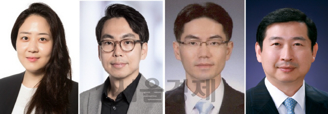 서울대병원 안과 하아늘(왼쪽부터)·김영국·정진욱·박기호 교수