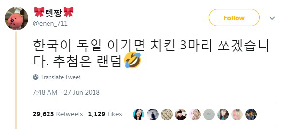 독일 한국 축구 반응, 1분에 20만 트윗…조현우·손흥민 최다 언급