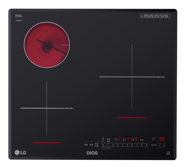 LG 디오스 하이브리드 전기레인지(BEY3GT) 제품