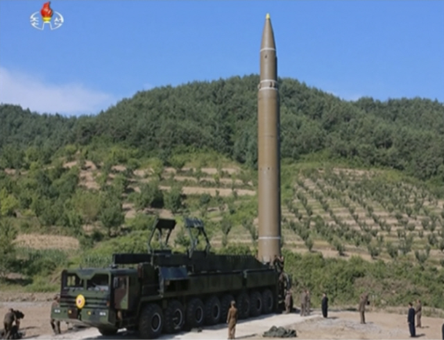 북한의 대륙간탄도미사일(ICBM) ‘화성-14’/AP연합뉴스