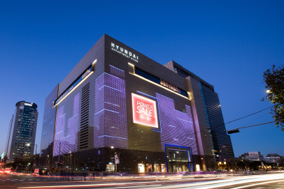 3일 리뉴얼 오픈을 앞둔 서울 강남구 삼성동 현대백화점 무역센터점 전경.  /사진제공=현대백화점
