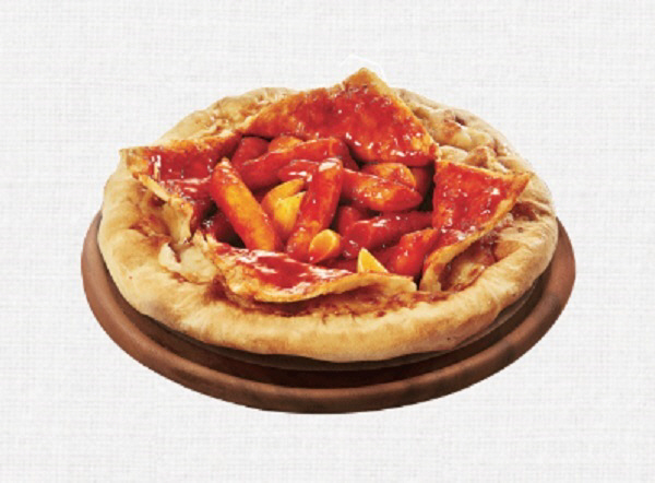 설빙 ‘치즈떡볶이 피자’