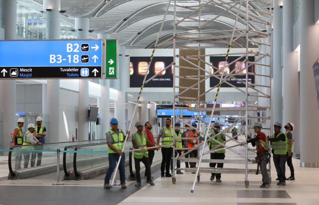 이스탄불 신공항, 막바지 공사 한창...터미널 배치 등 인천공항 제2터미널 빼닮아