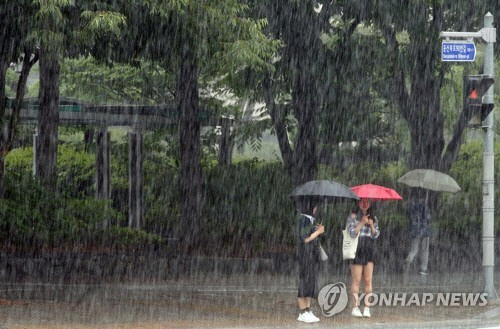 쏟아지는 장맛비, 내일은 후텁지근… 태풍 '마리아' 진로도 주목