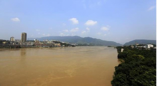 중국 전역에서 홍수로 인해 10만 여명이 대피하는 등 피해가 속출하고 있다. /사진=글로벌타임스 화면 캡처