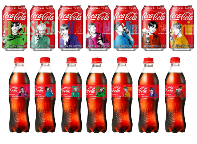 코카콜라, 방탄소년단 스페셜 패키지 출시…역대급 글로벌 콜라보