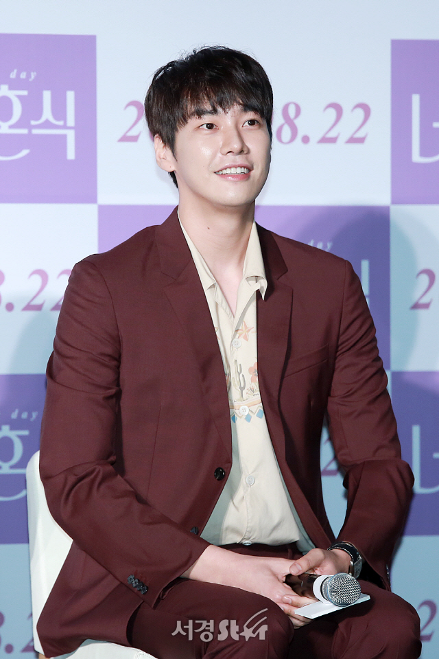 배우 김영광이 영화 ‘너의 결혼식’ 제작보고회에 참석했다.