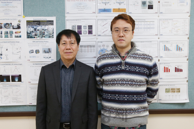KAIST 원자력및양자공학과 최원호(사진 왼쪽) 교수와 박상후(〃오른쪽) 연구교수. 사진제공=KAIST