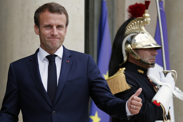 에마뉘엘 마크롱 프랑스 대통령/AP연합뉴스