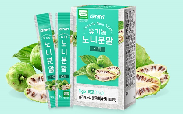 GNM자연의품격, 휴대성을 높인 ‘유기농 노니분말 스틱’ 출시
