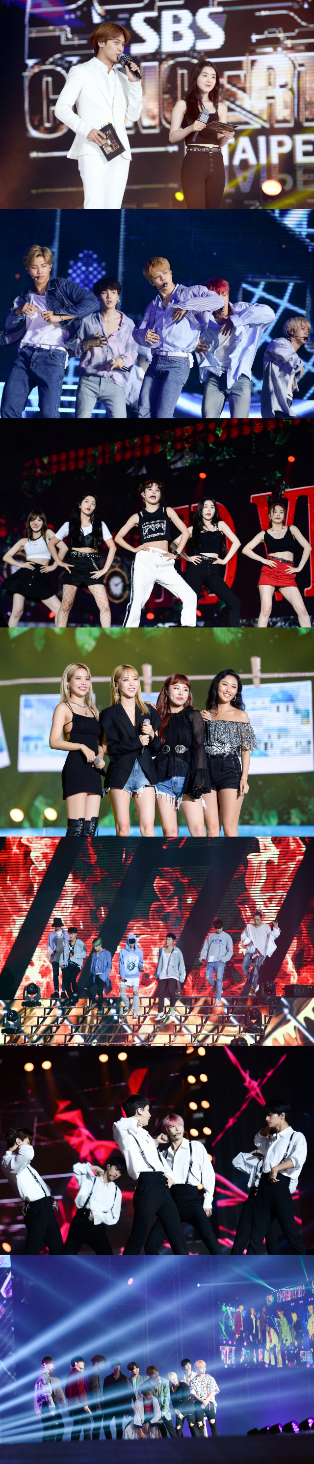 '슈퍼콘서트 in TAIPEI' 방탄소년단X레드벨벳 초호화 라인업…9일 방송