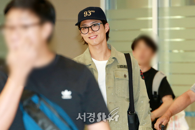 박보검, '화보가 따로없네' (공항패션)