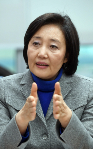 박영선 더불어민주당 의원/이호재기자.