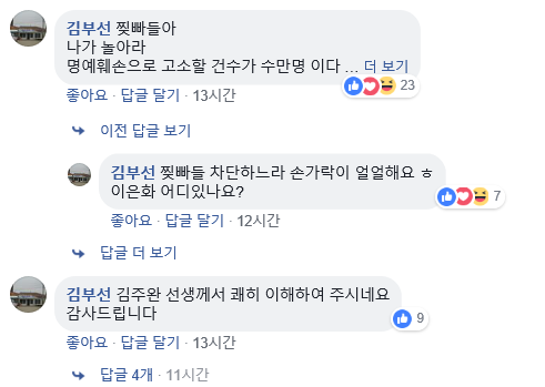 /사진=김부선 페이스북