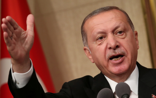 레제프 타이이프 에르도안 터키 대통령/로이터연합뉴스