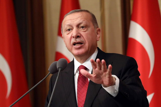레제프 타이이프 에르도안 터키 대통령/AFP연합뉴스