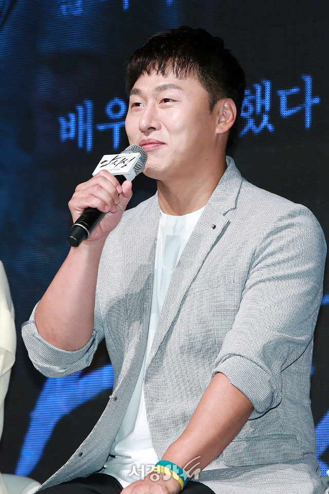 배우 오대환이 영화 ‘안시성’ 제작보고회에 참석했다.