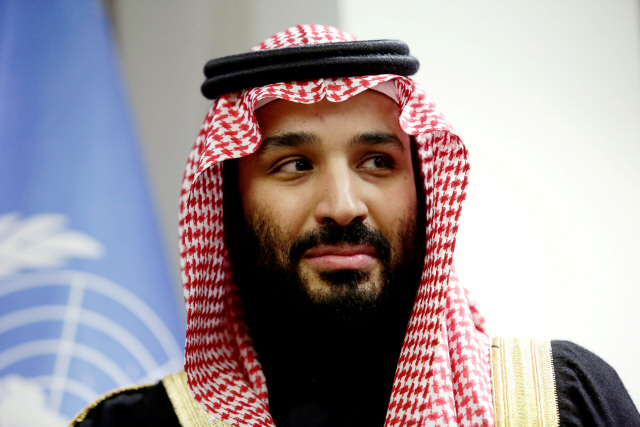무하마드 빈 살만 사우디아라비아 왕세자/로이터연합뉴스