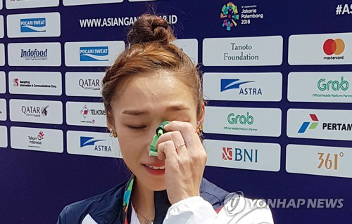 [아시안게임] 김자인 “동메달 아쉬워서 울지 않았다..2020년 도쿄 올림픽 기대”