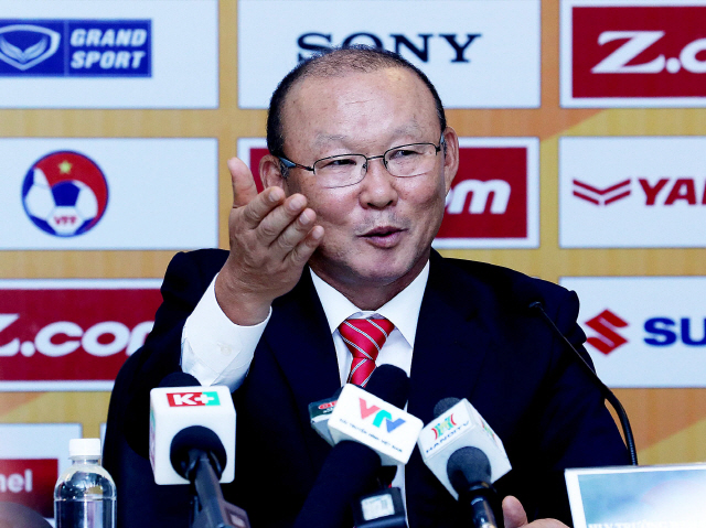 박항서 베트남 23세 이하(U-23) 축구대표팀 감독. / 연합뉴스