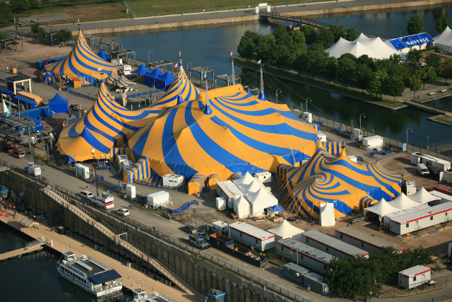 태양의 서커스의 빅탑 씨어터 /사진제공=태양의서커스(Cirque du Soleil)