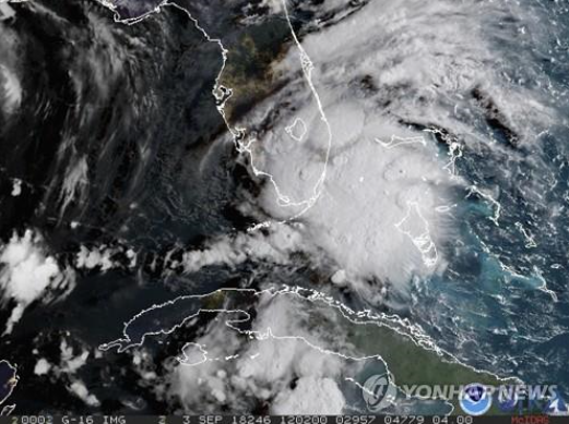 '허리케인급 강풍 주의' 열대성 폭풍 '고든', 美 남동부 상륙…시속 100km 위력은?