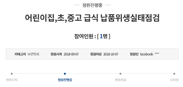 /사진=청와대 국민청원 홈페이지 캡처