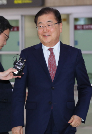 정의용 “中, 남북·한미정상회담이 한반도 획기적 전기되길 기대”
