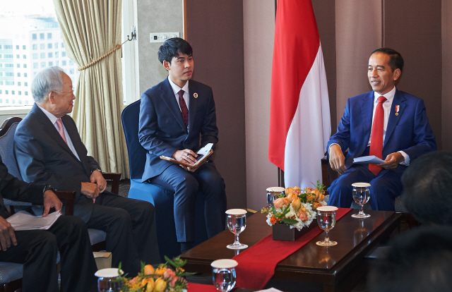 손경식 CJ 회장, 조코위 印尼 대통령 만나 협력 확대 논의