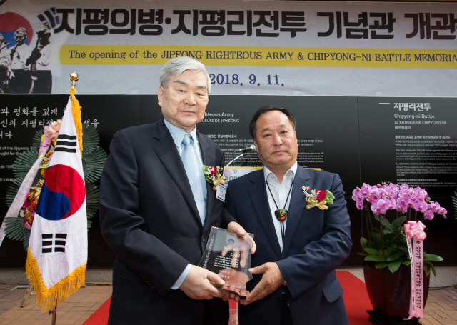 조양호 회장이 리뉴얼 제안·후원한 ‘지평리전투기념관’ 재개관