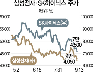 '반도체 비관론' 또 나왔지만..삼성전자·SK하이닉스 '선방'