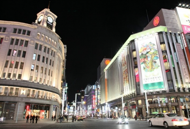 일본 도쿄 긴자 거리의 모습. /서울경제DB