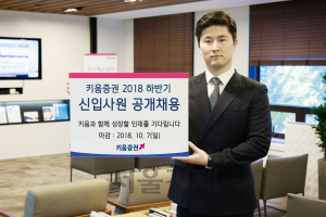 키움증권, 2018 대졸신입사원 공개채용 실시