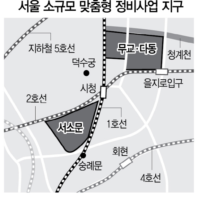무교·다동·서소문 45년만에 새단장
