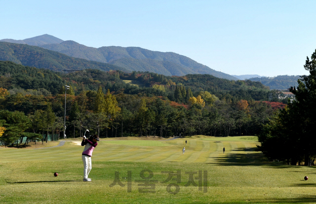 지난해 개최된 ‘경상북도관광공사 사장배 여성 아마추어 골프대회’ 모습./제공=경북관광공사.