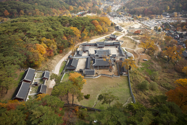 남한산성 행궁 전경. 내년부터 조명이 설치돼 야간에도 관람할 수 있게 된다. /서울경제DB