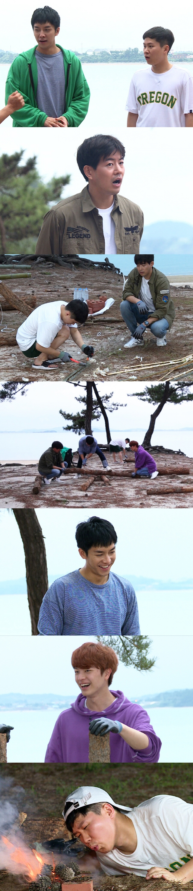 '집사부일체' 재난급 폭우에 한국에서 '정글의 법칙' 찍었네