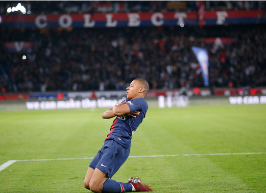 음바페 '13분에 4골' 美친 경기력, PSG 리옹에 5-0 승