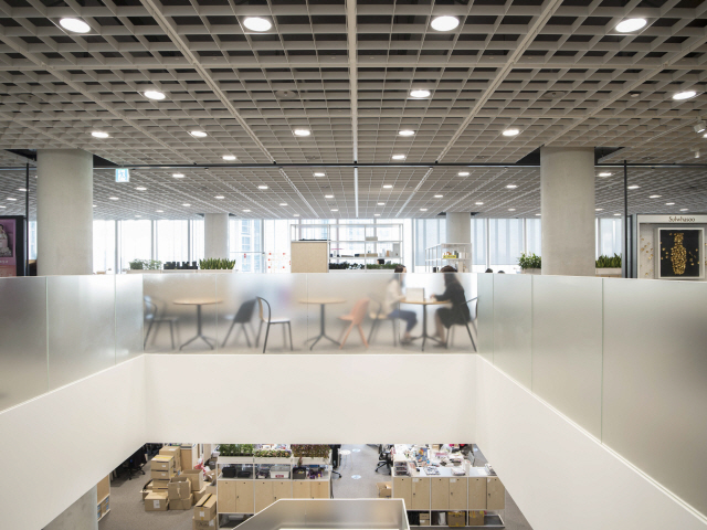 6~21층에 배치된 사무 공간은 개방형 오피스로 설계돼 직원들 간 소통과 협력을 지원한다.